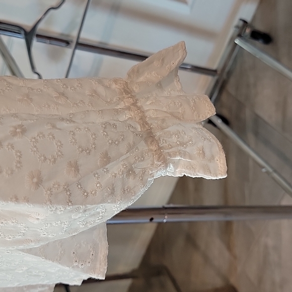 NWT Lea & Viola Cotton Eyelet Top - Picture 3 of 10